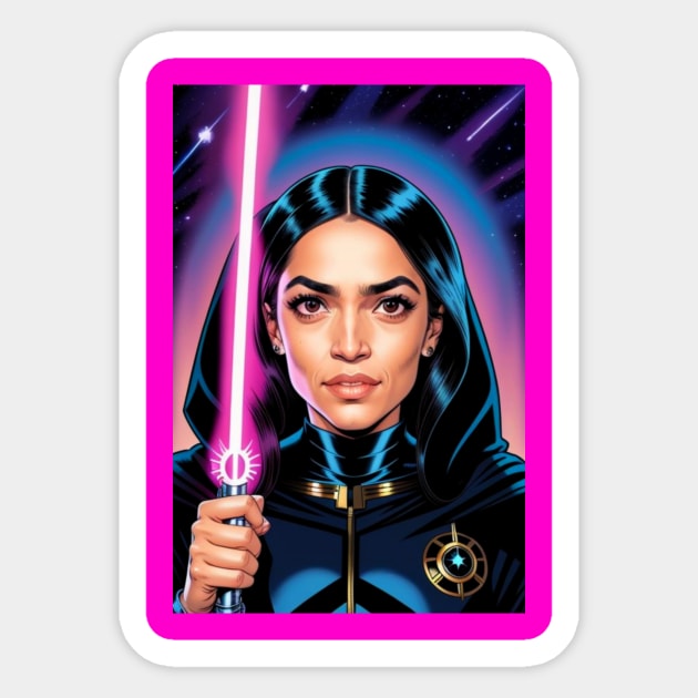 THE SQUAD- ALEXANDRIA OCASIO-CORTEZ 2 Sticker by truthtopower